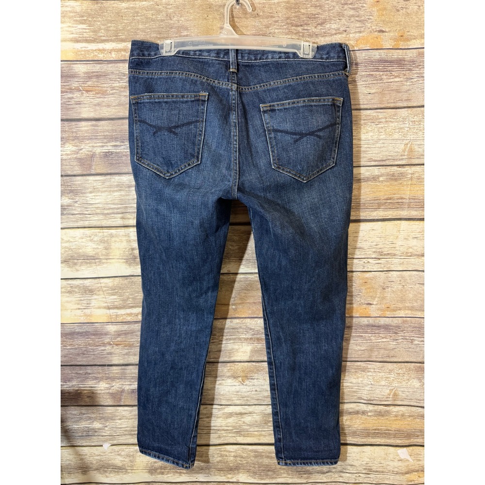 Gap 1969 Jeans Sexy Boyfriend 28 6 Dark Citrine Wash Distressed Denim Y2K - Picture 3 of 5